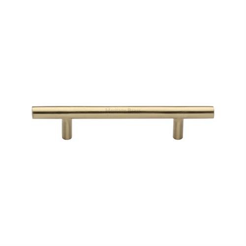 C0361 101-SB - HERITAGE BRASS CABINET PULL BAR DESIGN 101MM CTC 
