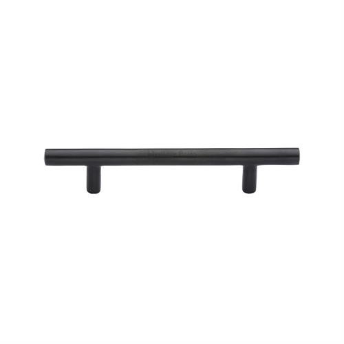 C0361 101-BKMT - HERITAGE BRASS CABINET PULL BAR DESIGN 101MM CT