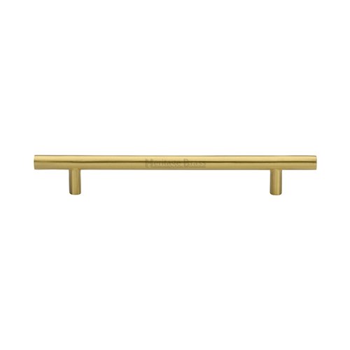 C0361 160-SB - HERITAGE BRASS CABINET PULL BAR DESIGN 160MM CTC 