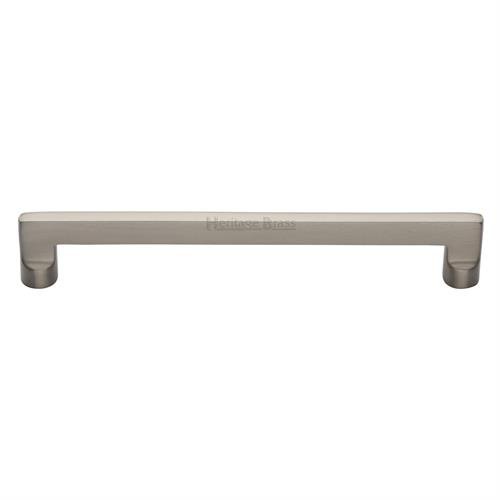 C0345 203-SN - HERITAGE BRASS CABINET PULL APOLLO DESIGN 203MM C