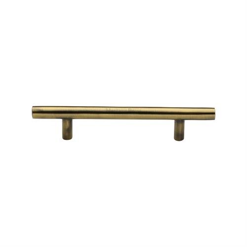 C0361 101-AT - HERITAGE BRASS CABINET PULL BAR DESIGN 101MM CTC 