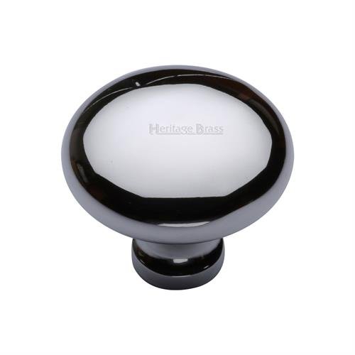 C113 38-PC - HERITAGE BRASS CABINET KNOB VICTORIAN ROUND DESIGN 