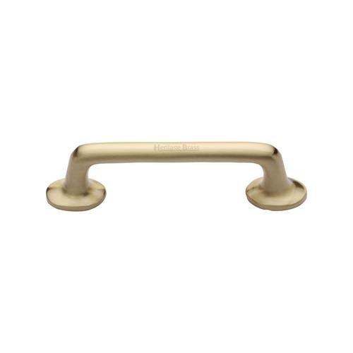 C0376 96-SB - HERITAGE BRASS CABINET PULL TRADITIONAL DESIGN 96M