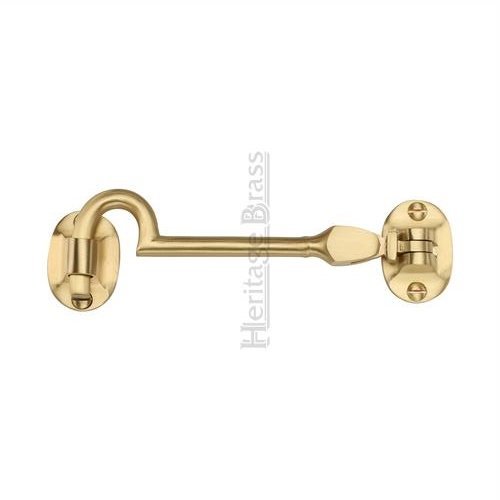C1530 4-AT - HERITAGE BRASS CABIN HOOK 4  ANTIQUE BRASS FINISH