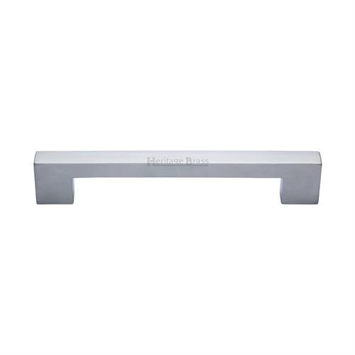 C0337 160-SC - HERITAGE BRASS CABINET PULL METRO DESIGN 160MM CT