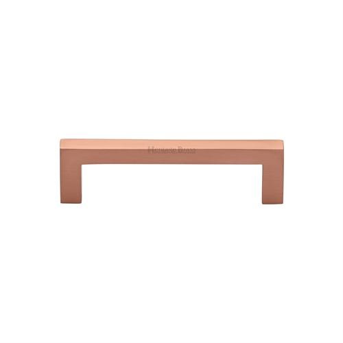 C0339 96-SRG - HERITAGE BRASS CABINET PULL CITY DESIGN 96MM CTC 