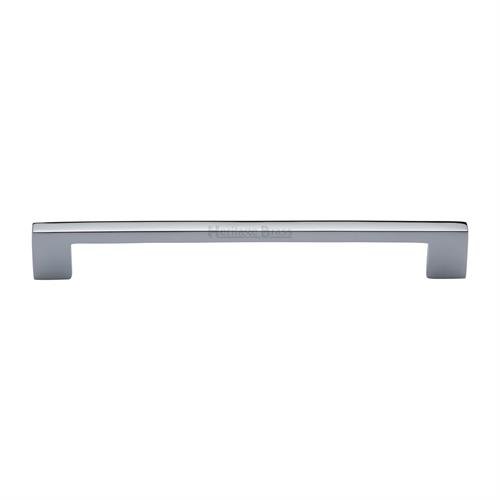C0337 203-PB - HERITAGE BRASS CABINET PULL METRO DESIGN 203MM CT