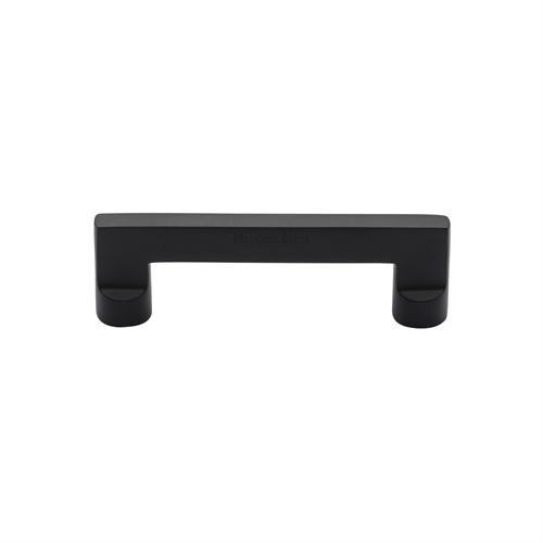 C0345 96-BKMT - HERITAGE BRASS CABINET PULL APOLLO DESIGN 96MM C