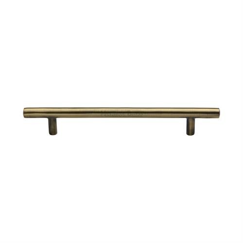 C0361 160-AT - HERITAGE BRASS CABINET PULL BAR DESIGN 160MM CTC 