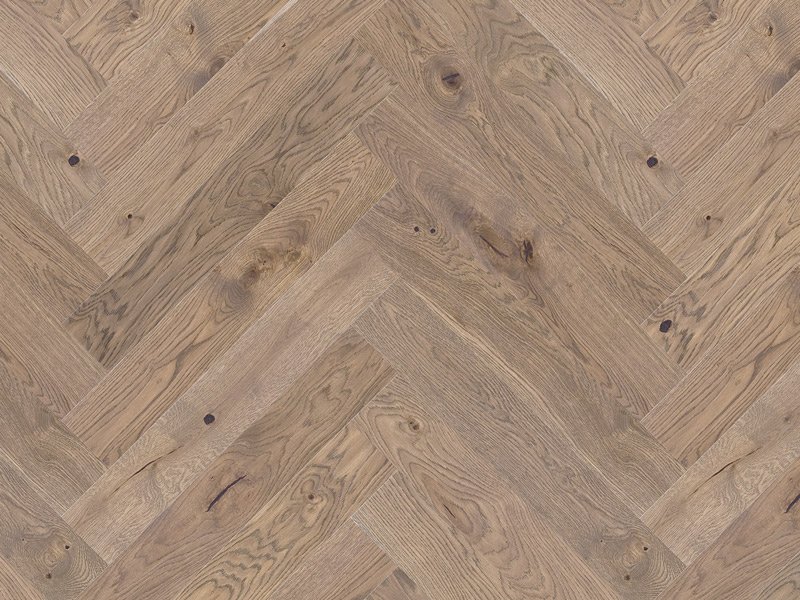 Barista Herringbone Frappe Brushed Matt Varnished 110 x 14 x 660mm 0.50 SQM - Price Per Sq. Yard.