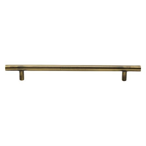 C0361 203-AT - HERITAGE BRASS CABINET PULL BAR DESIGN 203MM CTC 