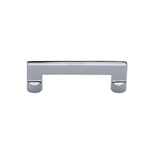 C0345 96-PC - HERITAGE BRASS CABINET PULL APOLLO DESIGN 96MM CTC
