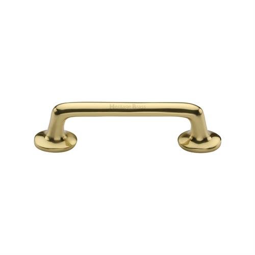 C0376 96-PB - HERITAGE BRASS CABINET PULL TRADITIONAL DESIGN 96M